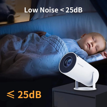 Projector 4K 1080P with Bluetooth and Wifi 6, Auto Correction/Focus
