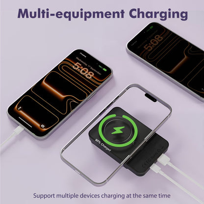 Revolutionary Magnetic Portable Power Bank 10000mAh with LED Display & Fast Charging for iPhone 12-17 Series