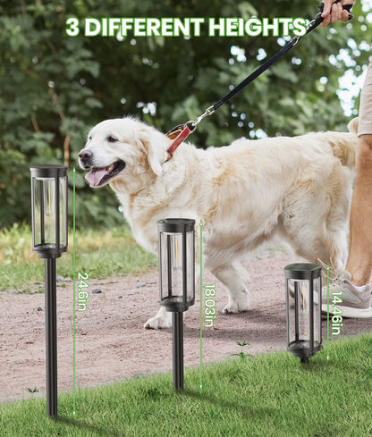 Illuminate Your Outdoors with Our Premium Solar Pathway Lights - 2 Pack Waterproof and Stylish!